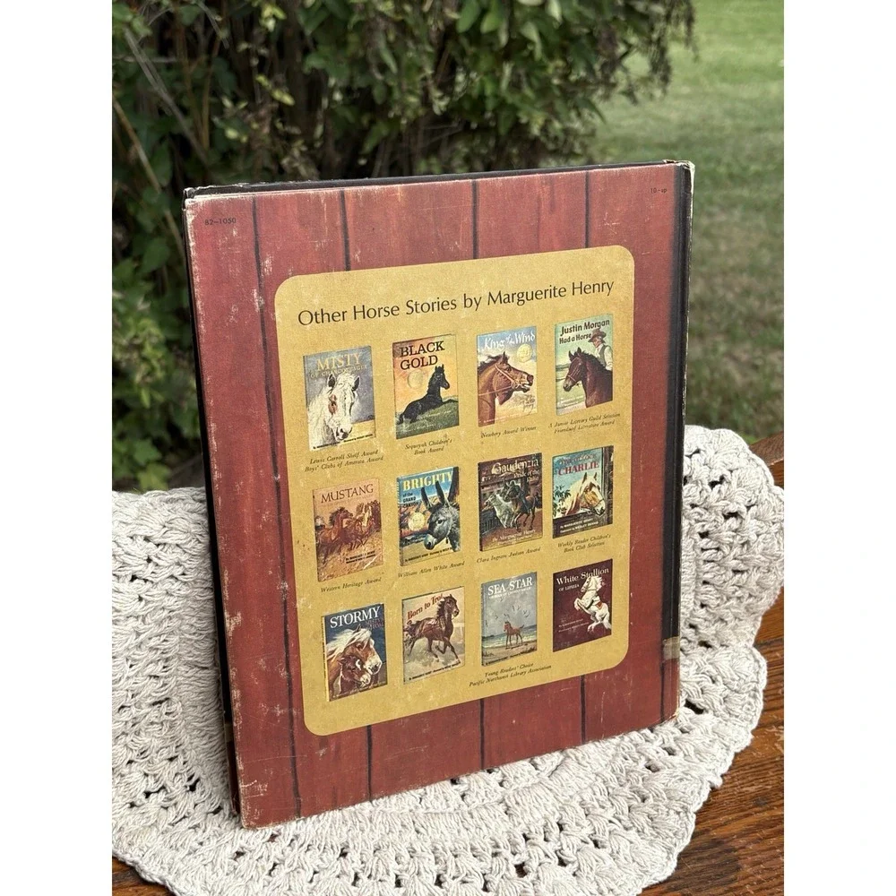 Vintage Book Album of Horses by Marguerite Henry 1969 Hardcover Amazing Artwork